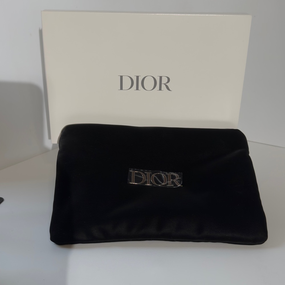 Dior Sleek Black Clutch